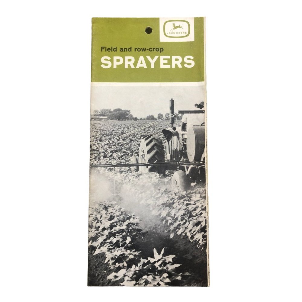 John Deere Field and row-crop Sprayers 1962